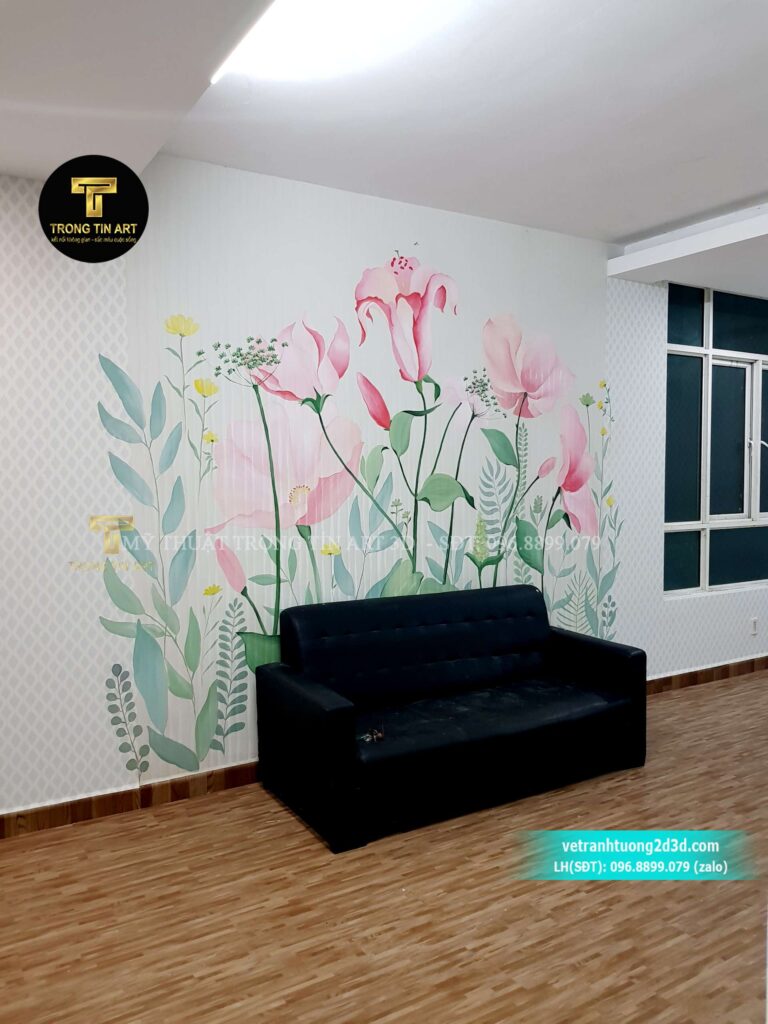 VẼ TRANH TƯỜNG 3D MỸ THUẬT TRỌNG TÍN ART