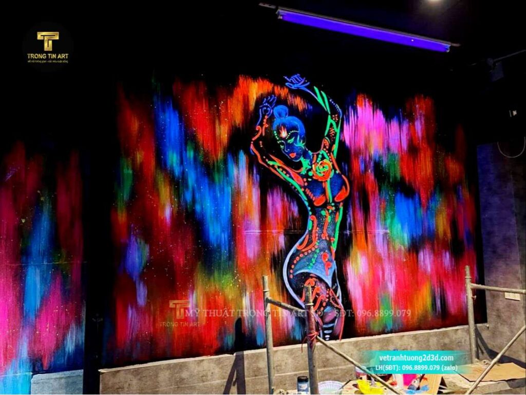 VẼ TRANH TƯỜNG 3D MỸ THUẬT TRỌNG TÍN ART
