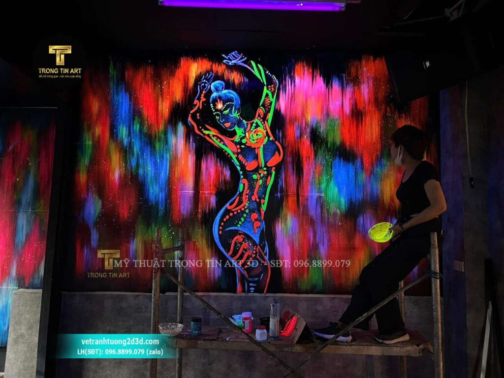 VẼ TRANH TƯỜNG 3D MỸ THUẬT TRỌNG TÍN ART