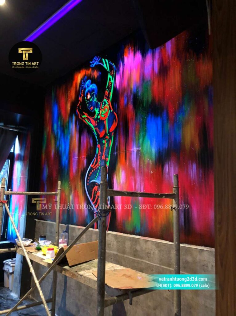 VẼ TRANH TƯỜNG 3D MỸ THUẬT TRỌNG TÍN ART