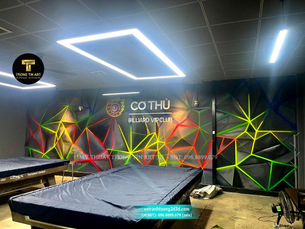 VẼ TRANH TƯỜNG 3D MỸ THUẬT TRỌNG TÍN ART