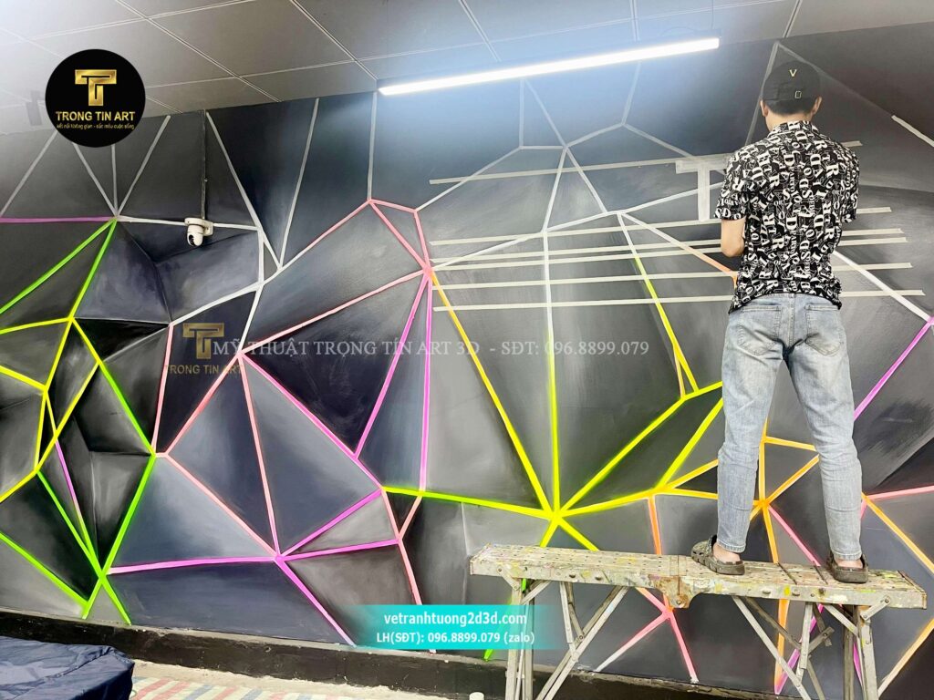 VẼ TRANH TƯỜNG 3D MỸ THUẬT TRỌNG TÍN ART