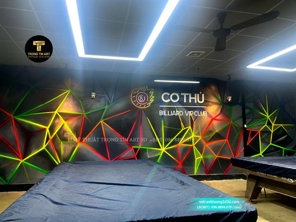 VẼ TRANH TƯỜNG 3D MỸ THUẬT TRỌNG TÍN ART