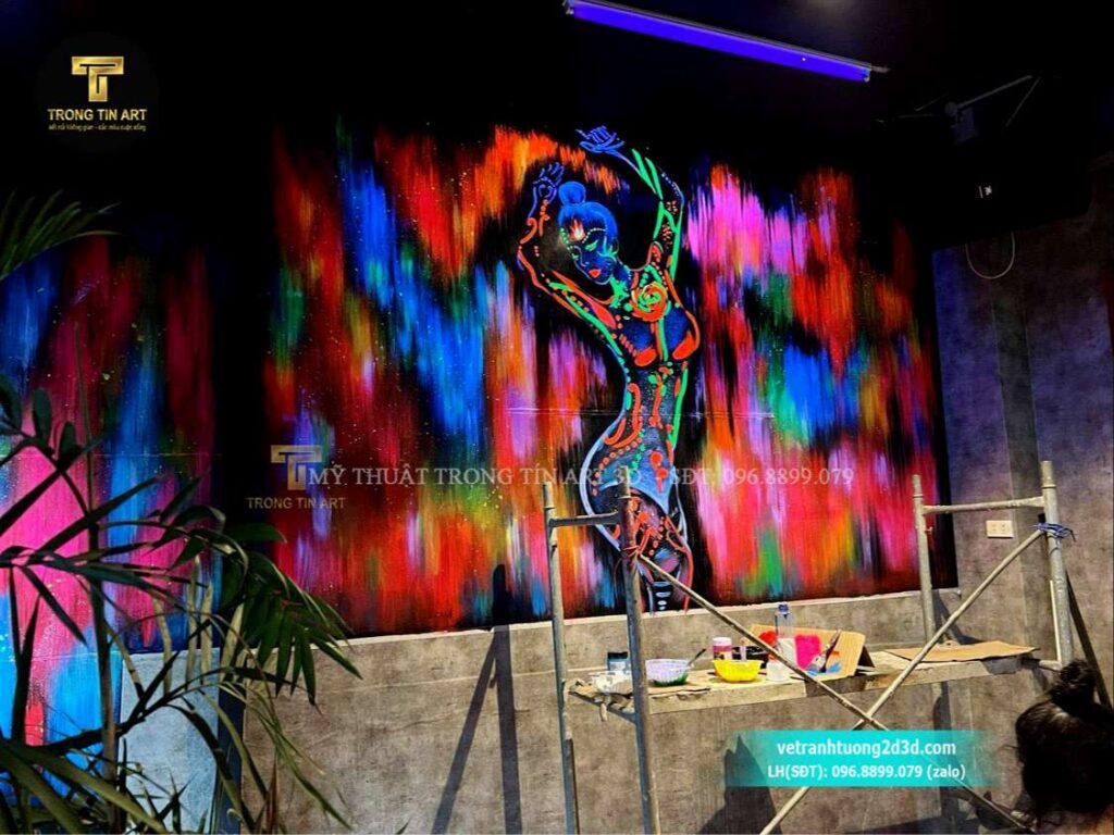 VẼ TRANH TƯỜNG 3D MỸ THUẬT TRỌNG TÍN ART