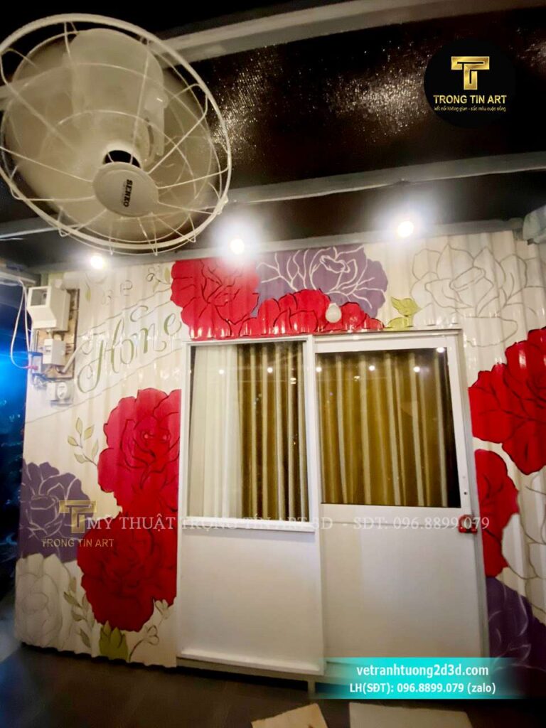 VẼ TRANH TƯỜNG 3D MỸ THUẬT TRỌNG TÍN ART