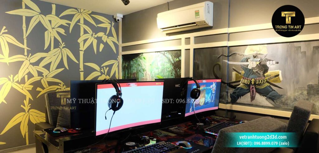 VẼ TRANH TƯỜNG 3D MỸ THUẬT TRỌNG TÍN ART