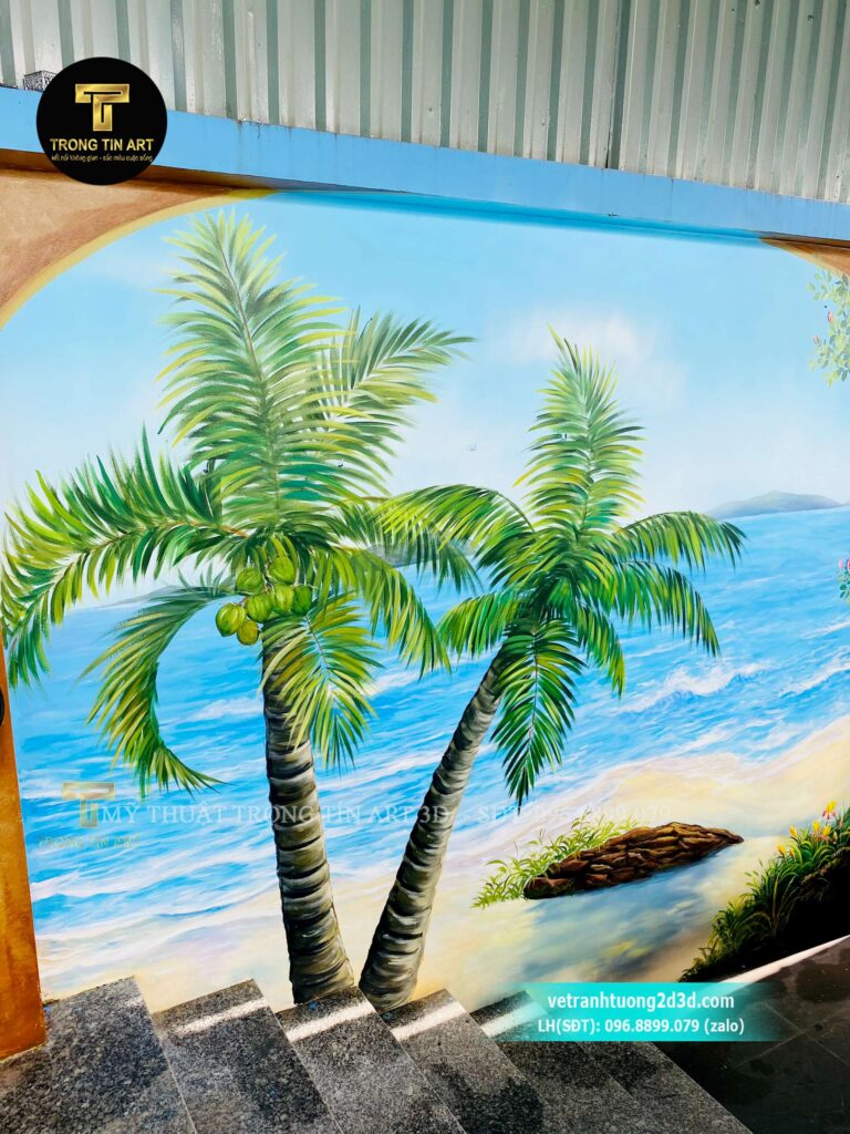 VẼ TRANH TƯỜNG 3D MỸ THUẬT TRỌNG TÍN ART