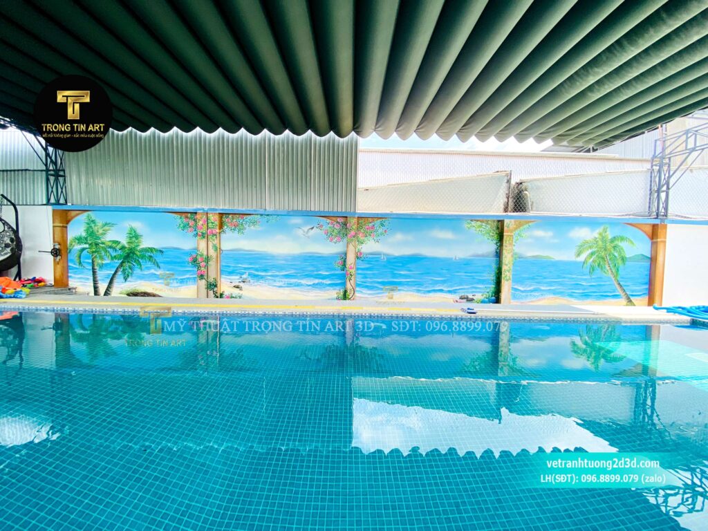 VẼ TRANH TƯỜNG 3D MỸ THUẬT TRỌNG TÍN ART