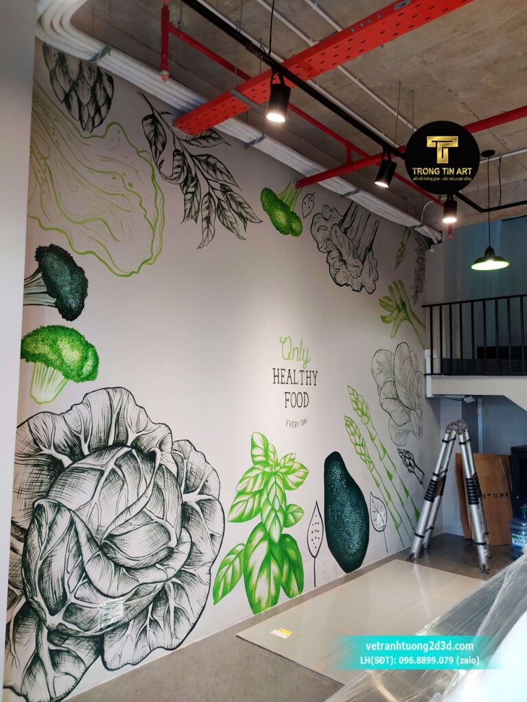 VẼ TRANH TƯỜNG 3D MỸ THUẬT TRỌNG TÍN ART