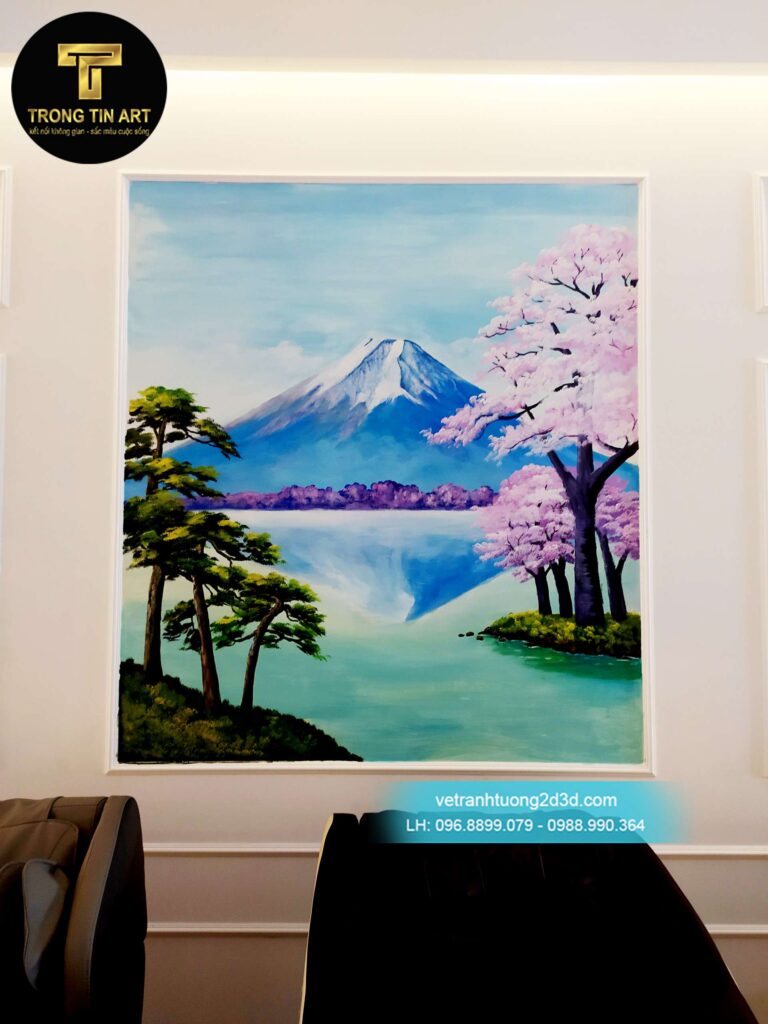 VẼ TRANH TƯỜNG 3D MỸ THUẬT TRỌNG TÍN ART