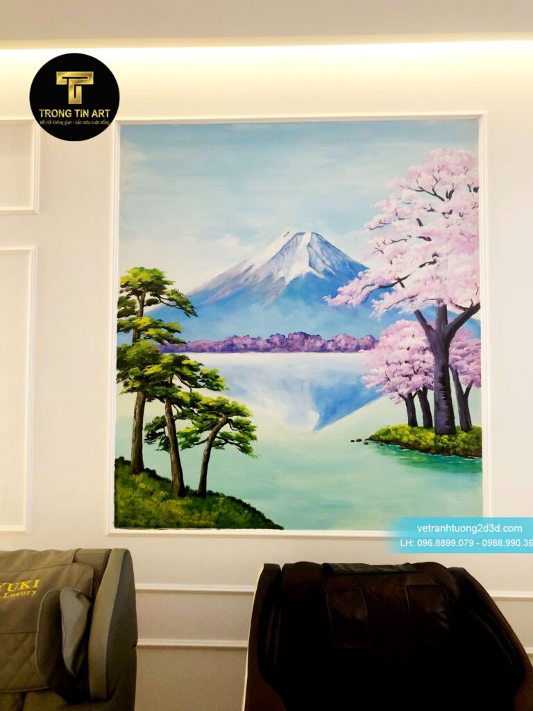 VẼ TRANH TƯỜNG 3D MỸ THUẬT TRỌNG TÍN ART
