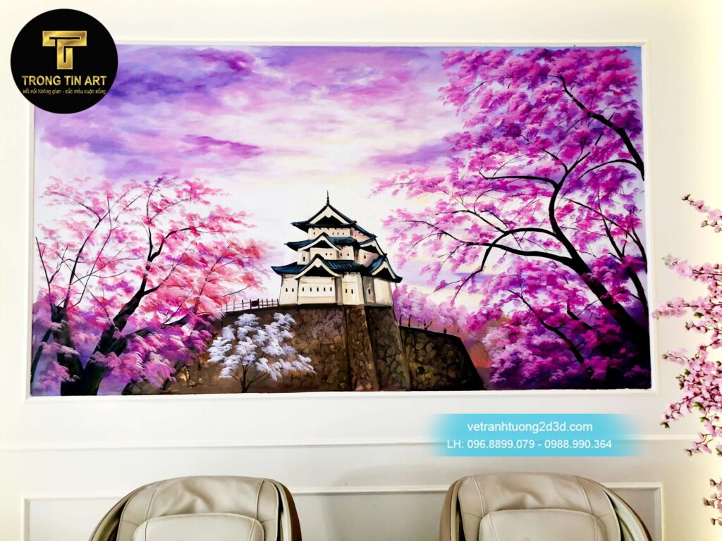VẼ TRANH TƯỜNG 3D MỸ THUẬT TRỌNG TÍN ART