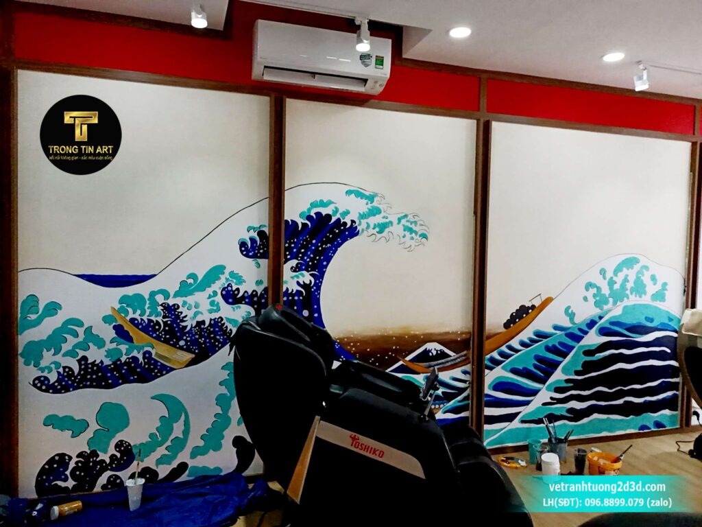 VẼ TRANH TƯỜNG 3D MỸ THUẬT TRỌNG TÍN ART