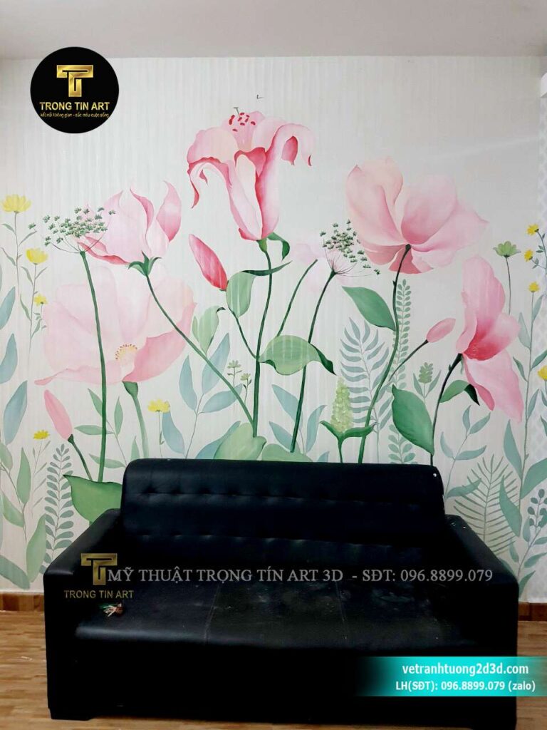 VẼ TRANH TƯỜNG 3D MỸ THUẬT TRỌNG TÍN ART