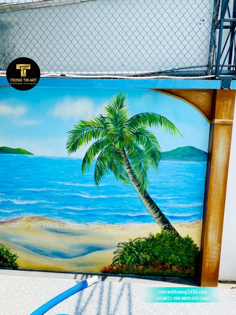 VẼ TRANH TƯỜNG 3D MỸ THUẬT TRỌNG TÍN ART
