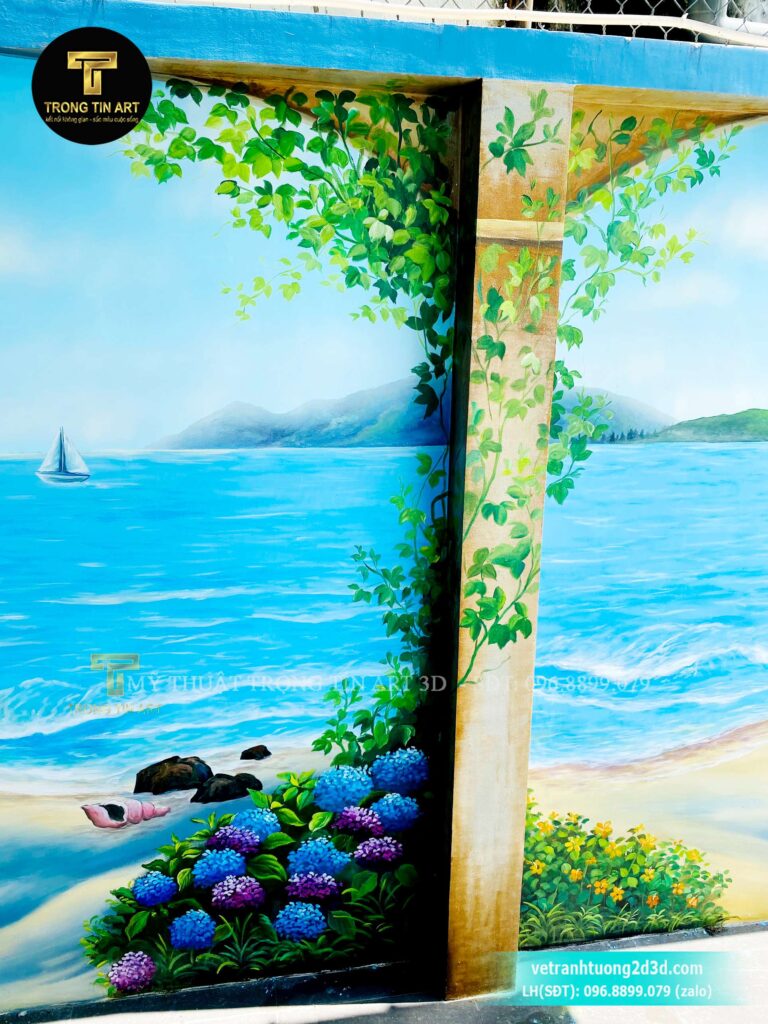 VẼ TRANH TƯỜNG 3D MỸ THUẬT TRỌNG TÍN ART