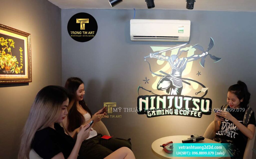 VẼ TRANH TƯỜNG 3D MỸ THUẬT TRỌNG TÍN ART