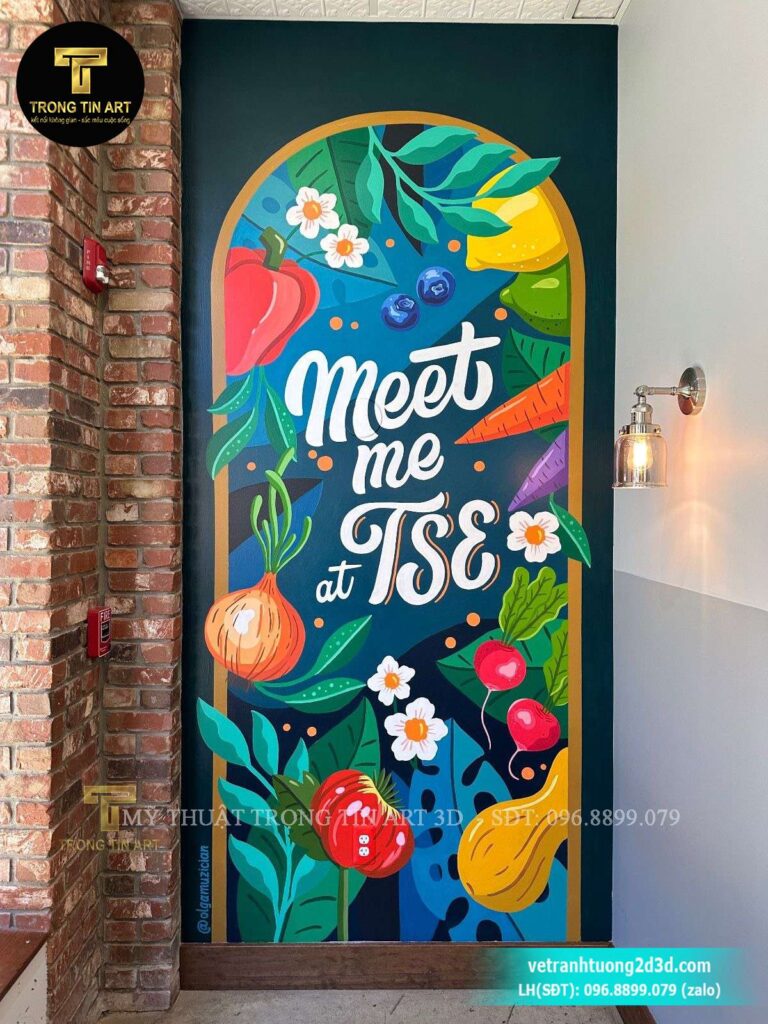 VẼ TRANH TƯỜNG 3D MỸ THUẬT TRỌNG TÍN ART