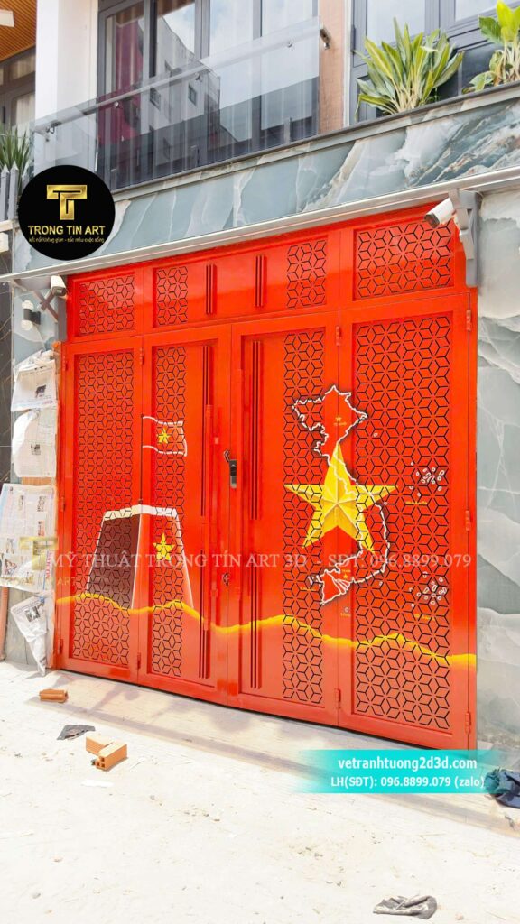 VẼ TRANH TƯỜNG 3D MỸ THUẬT TRỌNG TÍN ART