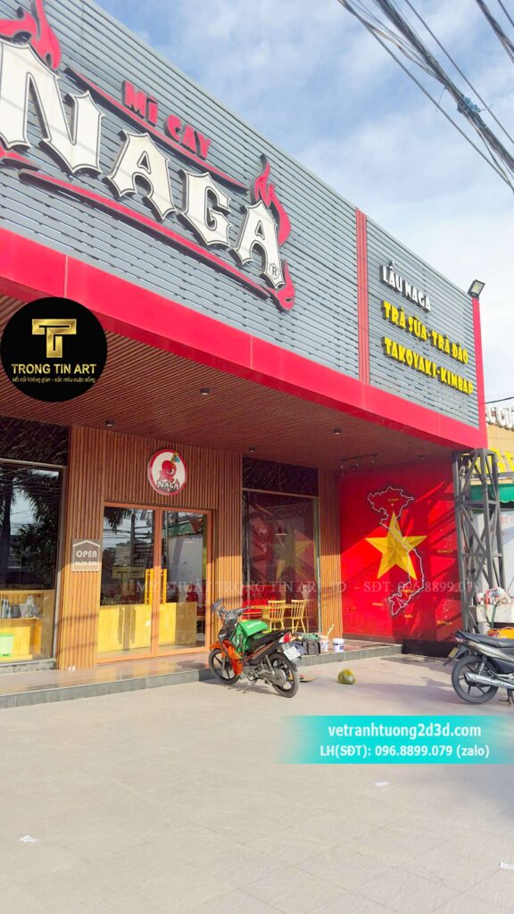 VẼ TRANH TƯỜNG 3D MỸ THUẬT TRỌNG TÍN ART