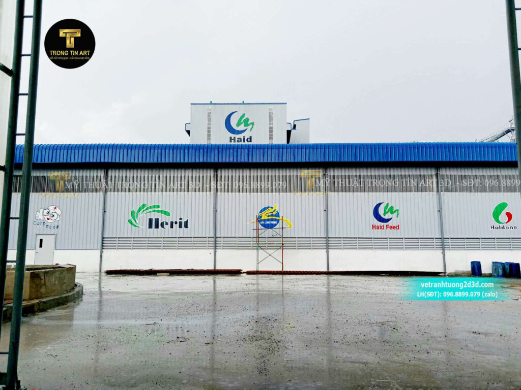 VẼ TRANH TƯỜNG 3D MỸ THUẬT TRỌNG TÍN ART