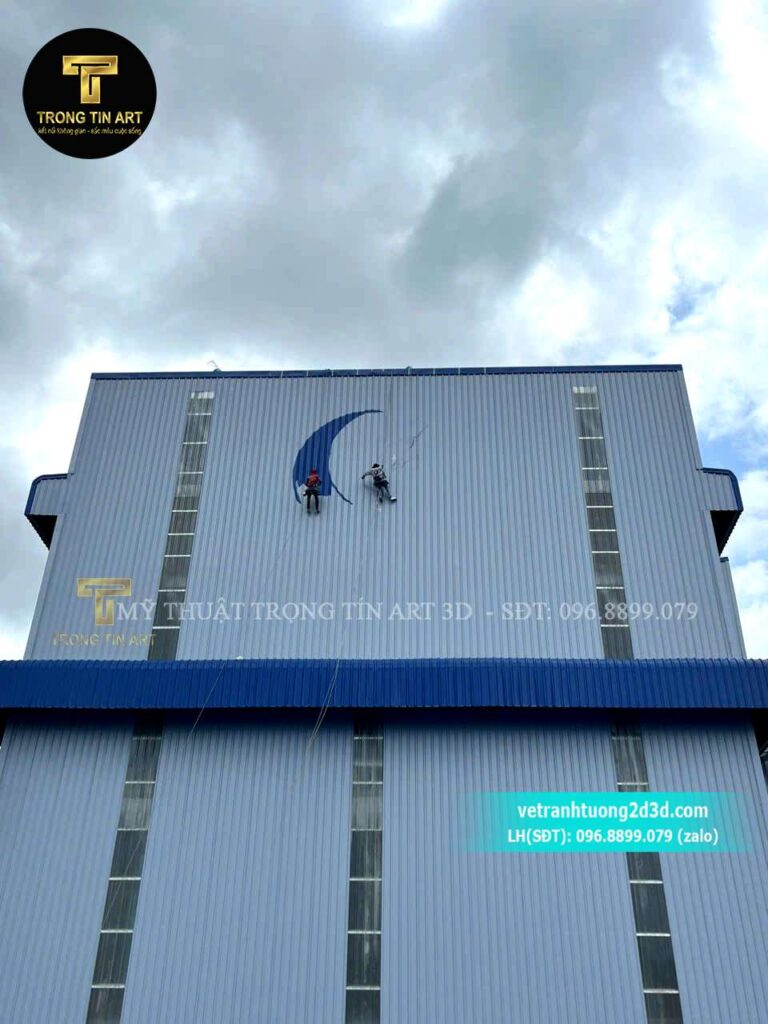 VẼ TRANH TƯỜNG 3D MỸ THUẬT TRỌNG TÍN ART