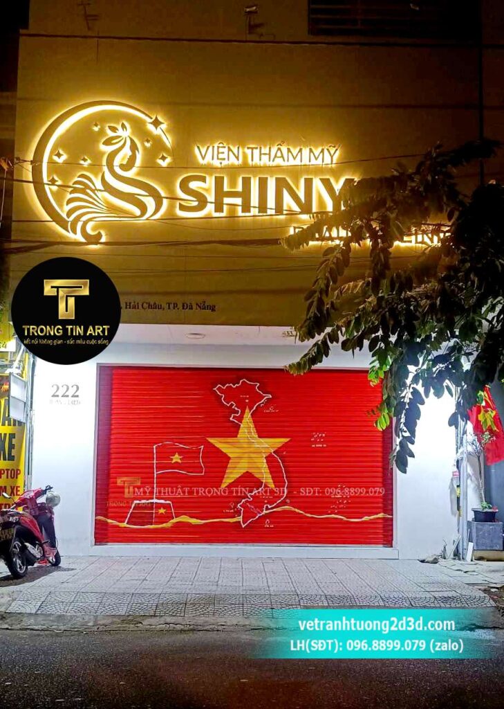 VẼ TRANH TƯỜNG 3D MỸ THUẬT TRỌNG TÍN ART