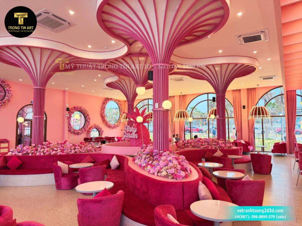 VẼ TRANH TƯỜNG 3D MỸ THUẬT TRỌNG TÍN ART