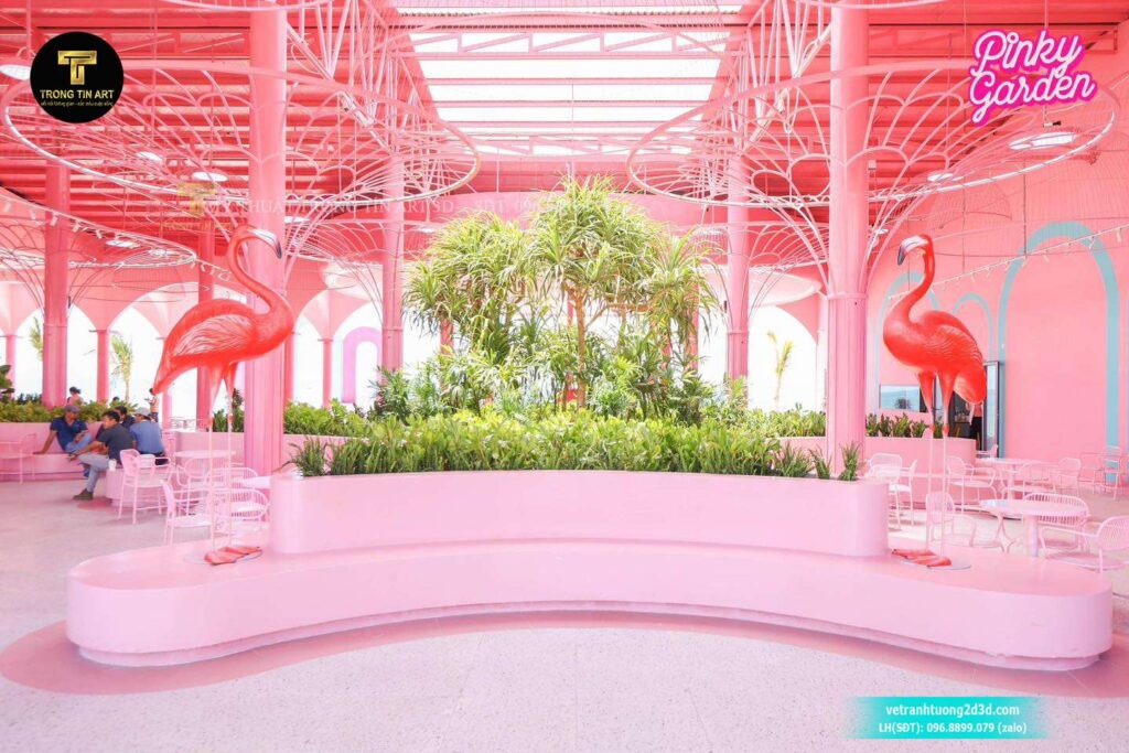 VẼ TRANH TƯỜNG 3D MỸ THUẬT TRỌNG TÍN ART