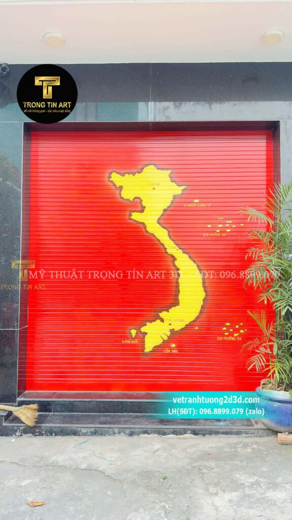 VẼ TRANH TƯỜNG 3D MỸ THUẬT TRỌNG TÍN ART