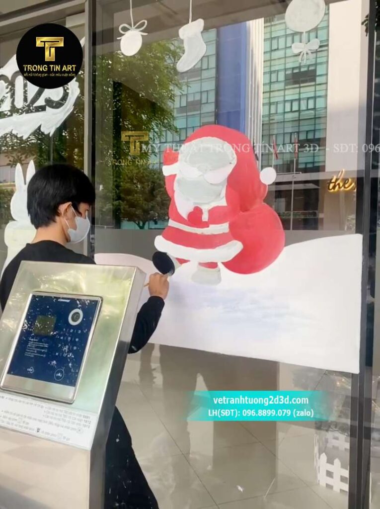 VẼ TRANH TƯỜNG 3D MỸ THUẬT TRỌNG TÍN ART