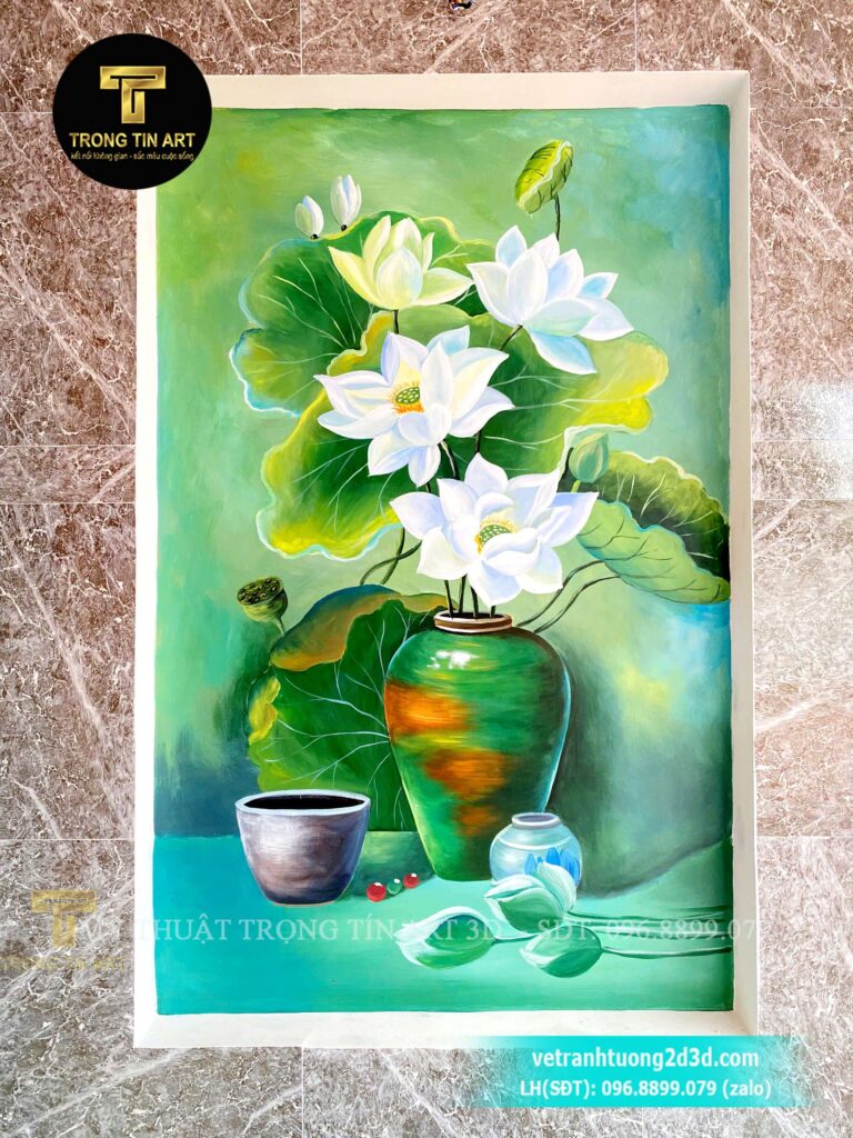 VẼ TRANH TƯỜNG 3D MỸ THUẬT TRỌNG TÍN ART