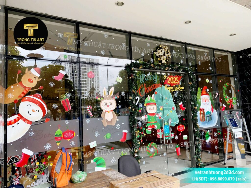VẼ TRANH TƯỜNG 3D MỸ THUẬT TRỌNG TÍN ART