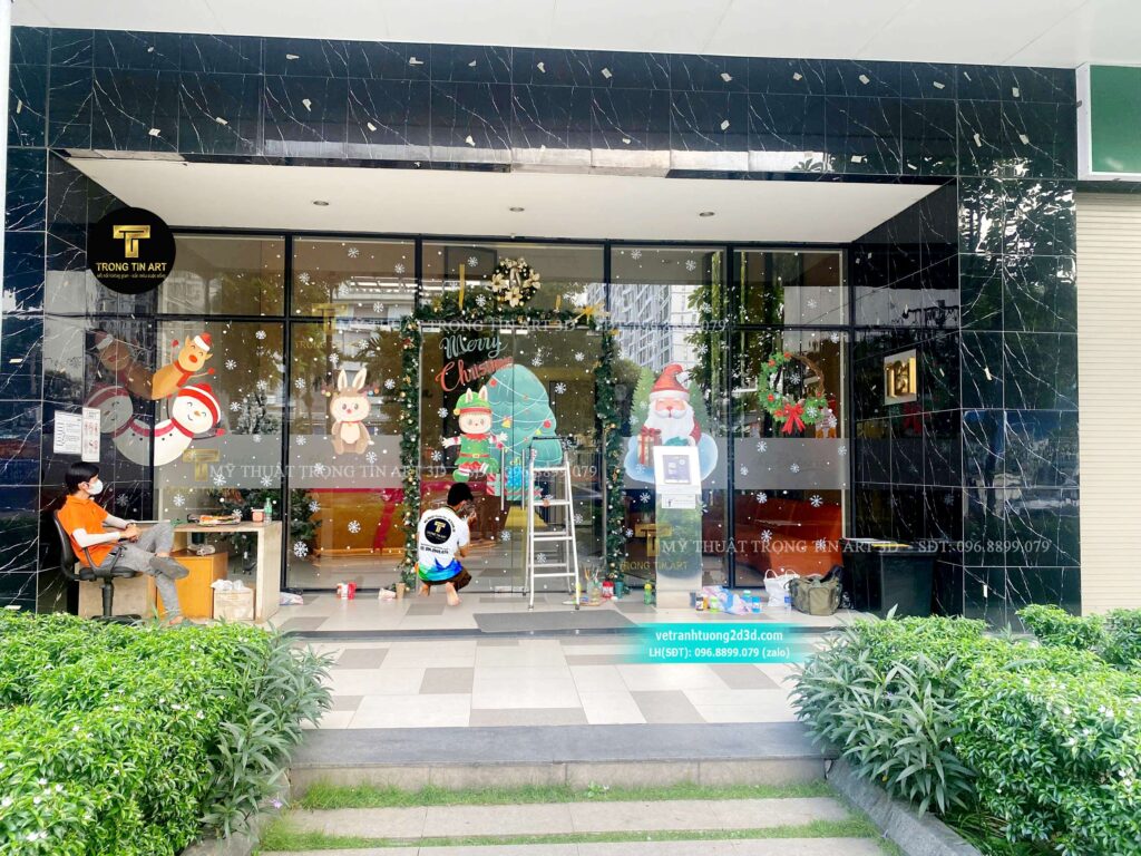VẼ TRANH TƯỜNG 3D MỸ THUẬT TRỌNG TÍN ART