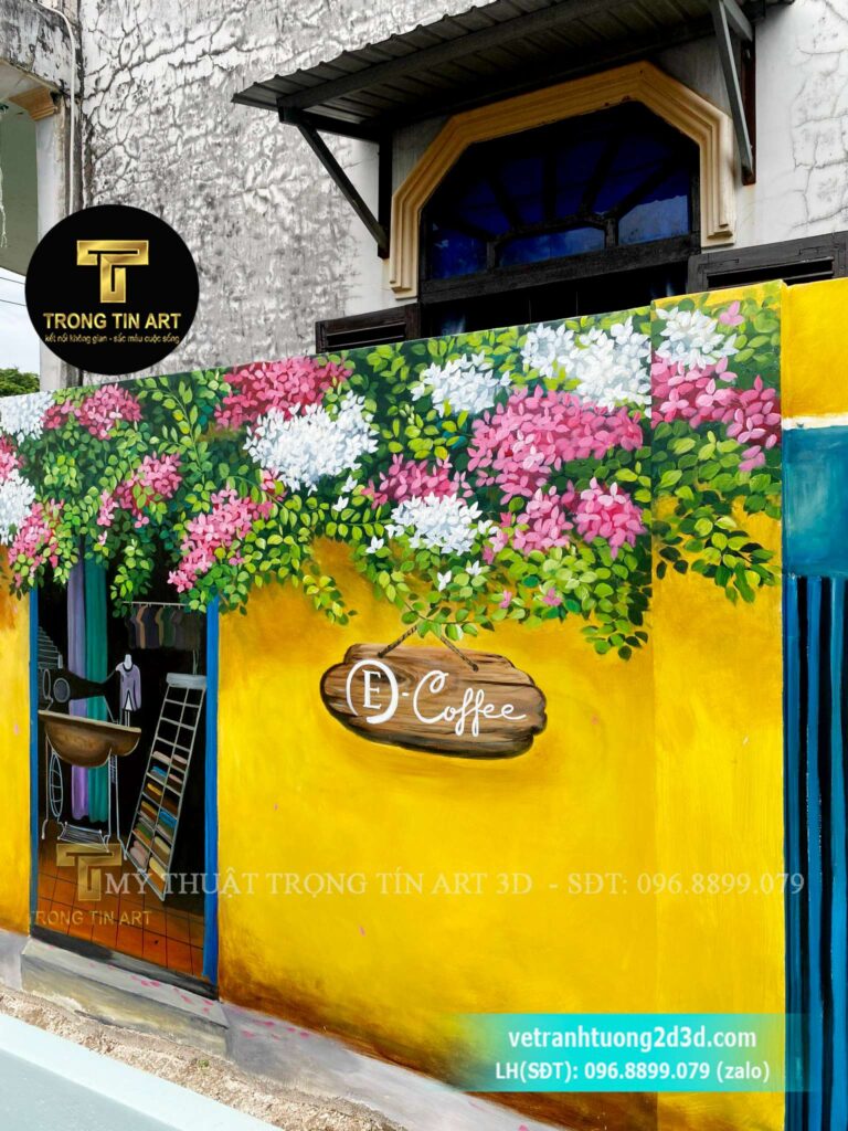 VẼ TRANH TƯỜNG 3D MỸ THUẬT TRỌNG TÍN ART