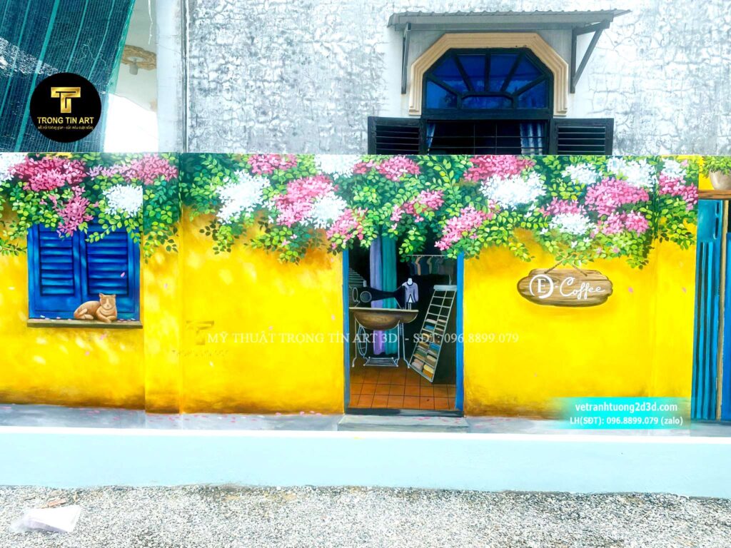 VẼ TRANH TƯỜNG 3D MỸ THUẬT TRỌNG TÍN ART