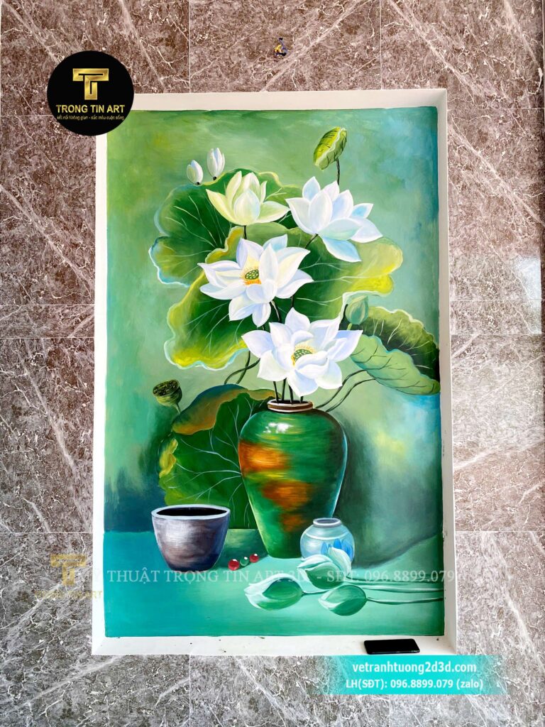 VẼ TRANH TƯỜNG 3D MỸ THUẬT TRỌNG TÍN ART