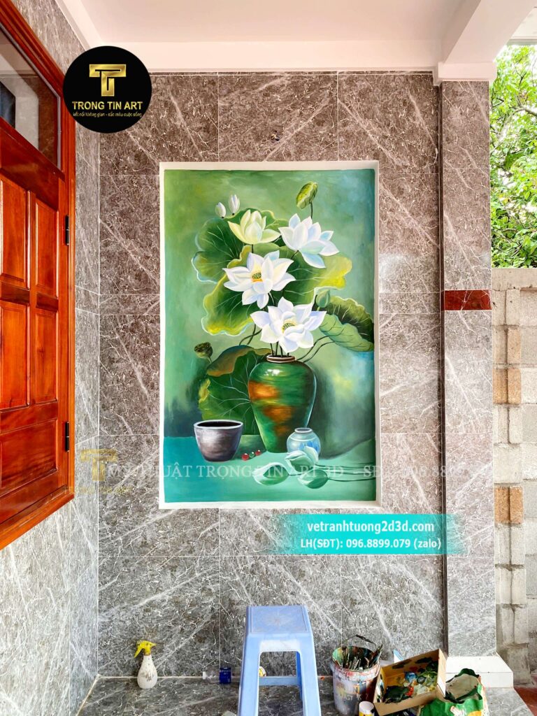 VẼ TRANH TƯỜNG 3D MỸ THUẬT TRỌNG TÍN ART