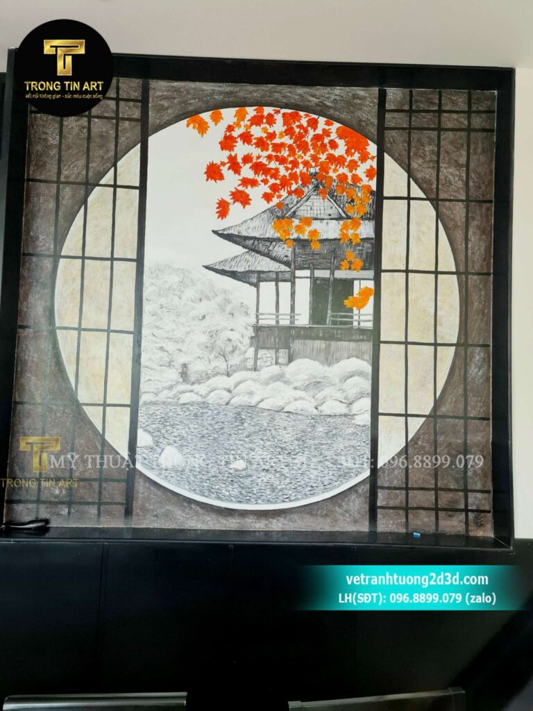 VẼ TRANH TƯỜNG 3D MỸ THUẬT TRỌNG TÍN ART