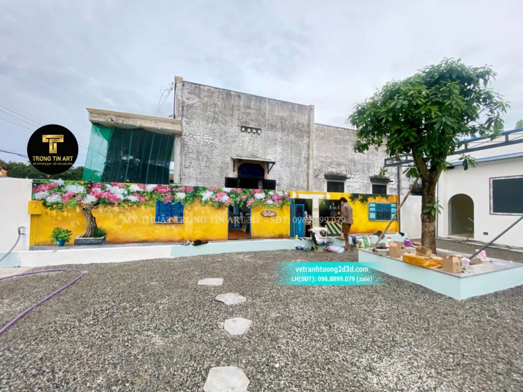 VẼ TRANH TƯỜNG 3D MỸ THUẬT TRỌNG TÍN ART