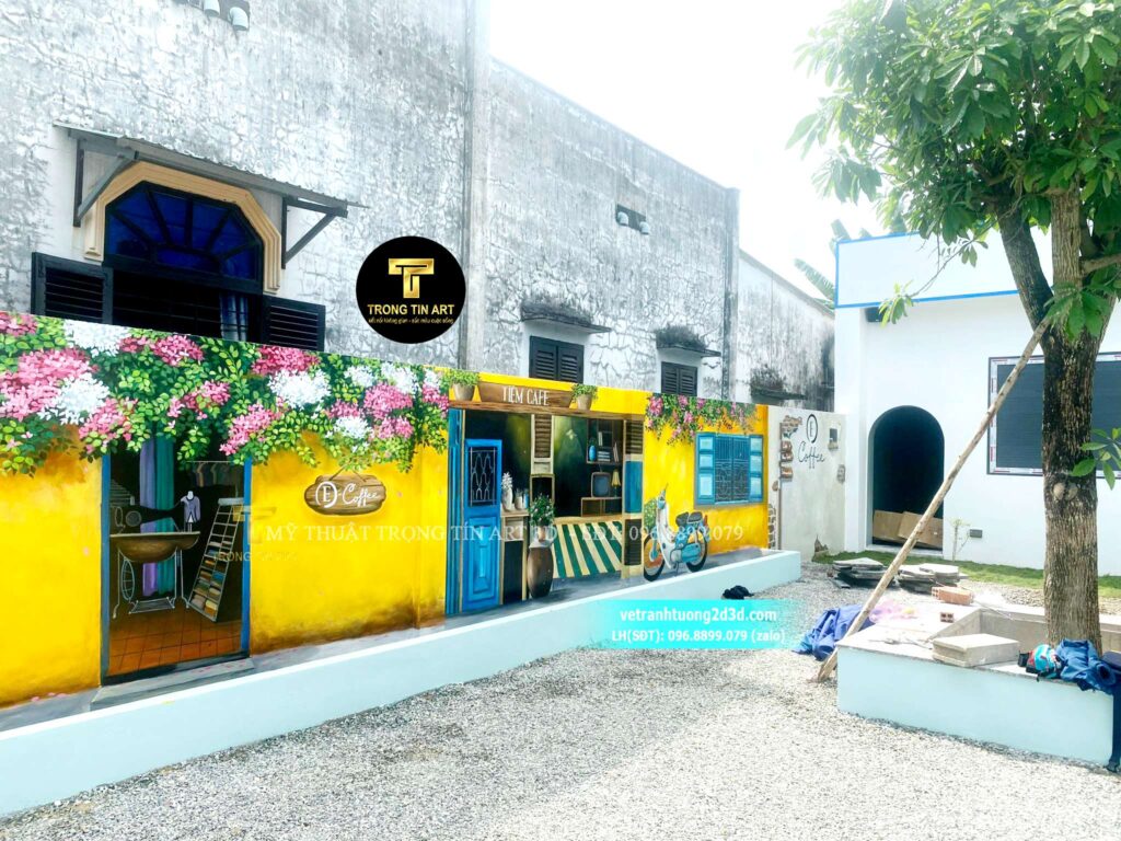 VẼ TRANH TƯỜNG 3D MỸ THUẬT TRỌNG TÍN ART