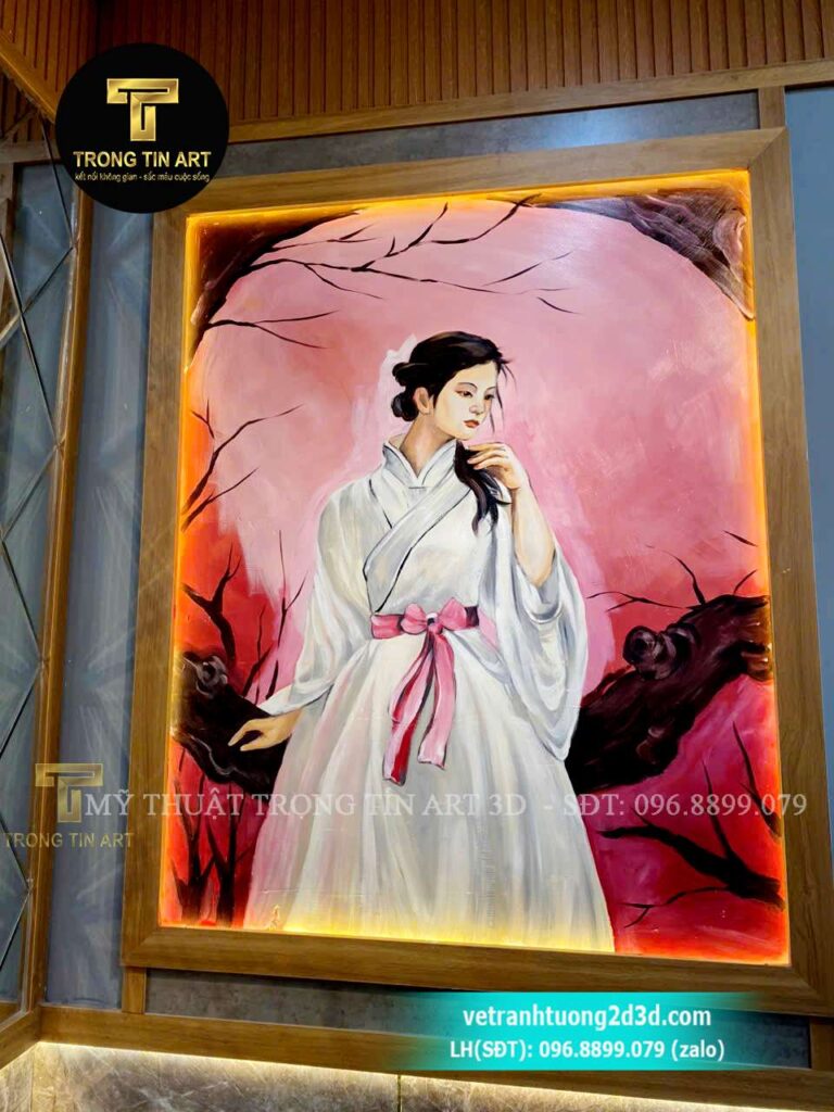 VẼ TRANH TƯỜNG 3D MỸ THUẬT TRỌNG TÍN ART
