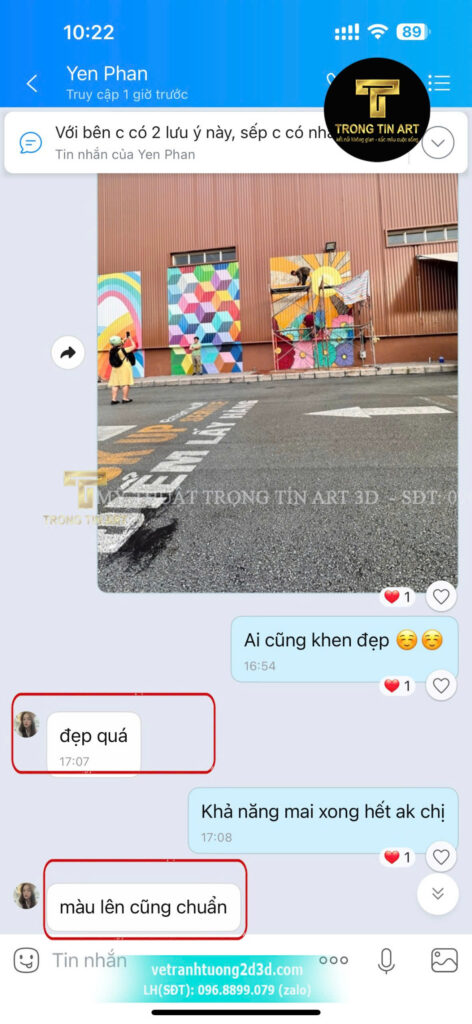 VẼ TRANH TƯỜNG 3D MỸ THUẬT TRỌNG TÍN ART