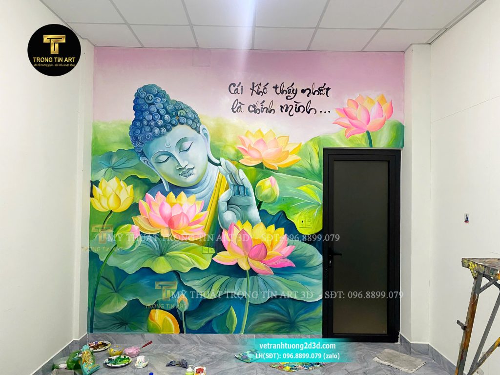 VẼ TRANH TƯỜNG 3D MỸ THUẬT TRỌNG TÍN ART