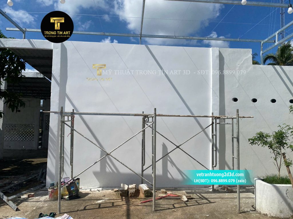 VẼ TRANH TƯỜNG 3D MỸ THUẬT TRỌNG TÍN ART
