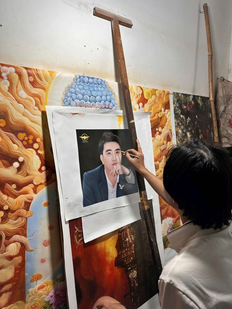 VẼ TRANH TƯỜNG 3D MỸ THUẬT TRỌNG TÍN ART