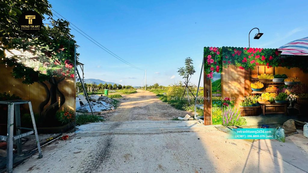 VẼ TRANH TƯỜNG 3D MỸ THUẬT TRỌNG TÍN ART