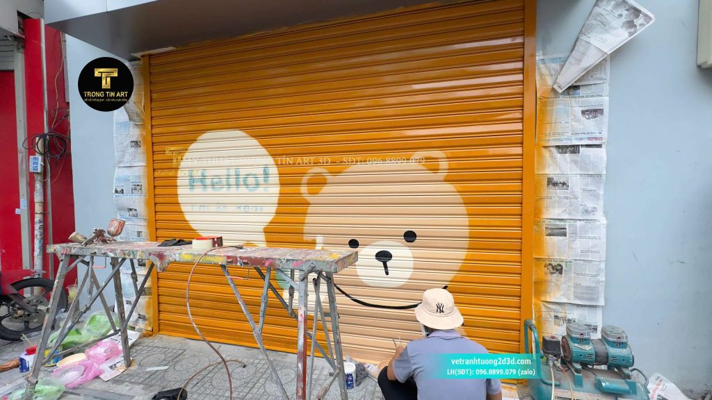 VẼ TRANH TƯỜNG 3D MỸ THUẬT TRỌNG TÍN ART