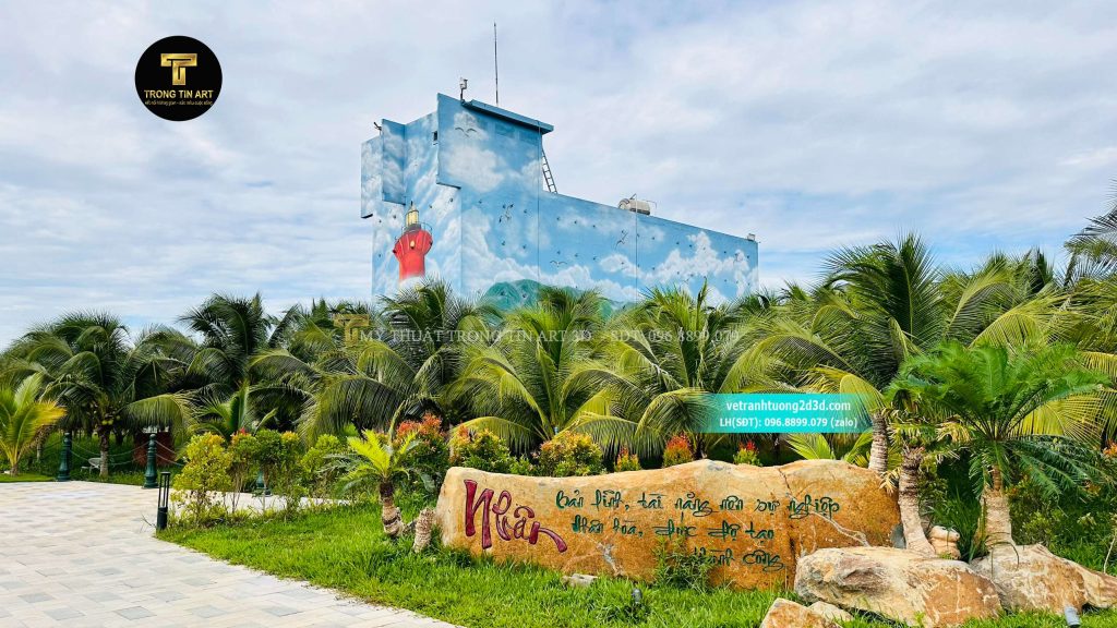 VẼ TRANH TƯỜNG 3D MỸ THUẬT TRỌNG TÍN ART