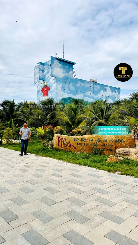 VẼ TRANH TƯỜNG 3D MỸ THUẬT TRỌNG TÍN ART